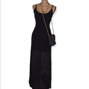 Black See-through dress